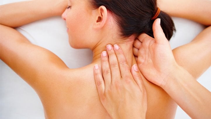 Các bài tập massage cổ